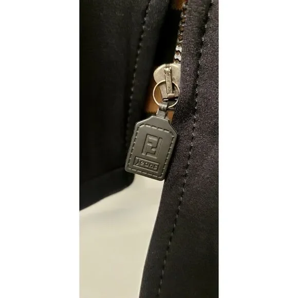 Fendi Overcoat Jacket Polyamide Size L Coat Trench Jacket Men's Ladies No Hood